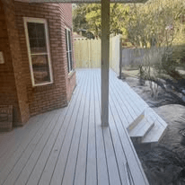 Rear Deck & Landscaping