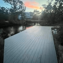Waterfront Retaining Wall & Dock